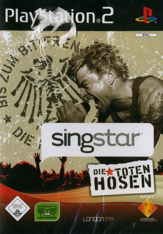 SingStar box art for Playstation 2